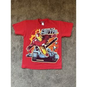 2008 youth size 10/12 iron man graphic tee